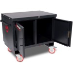 Armorgard - Mobile Tuffbench dengan atas kayu 1120x705x920